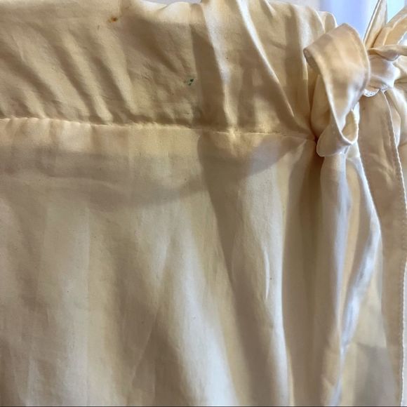 Vintage East West 100% Silk Printed Jogger Set Jacket Drawstring Pants Size L - Picture 10 of 15